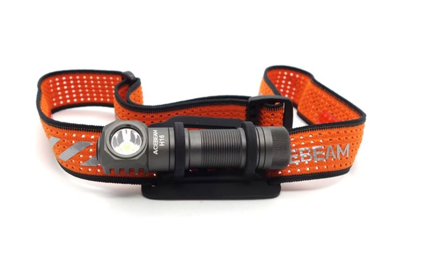 Acebeam H16 High CRI Headlamp- 650 Lumens/86m 5000K (NEW)