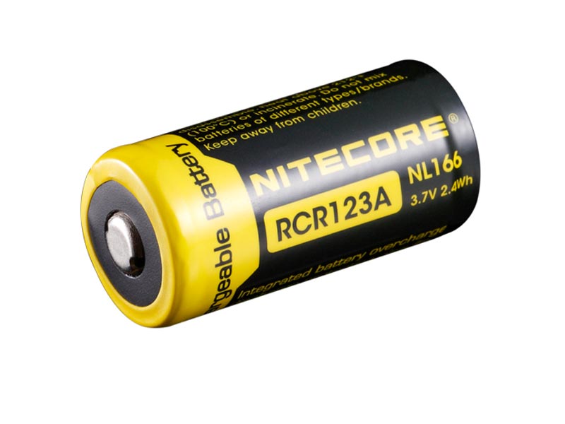 NiteCore RCR123 Rechargeable 3