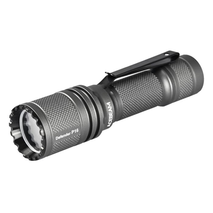 Acebeam P16 Defender Dual Tail Switch Tactical Flashlight-1800 Lumens/484m