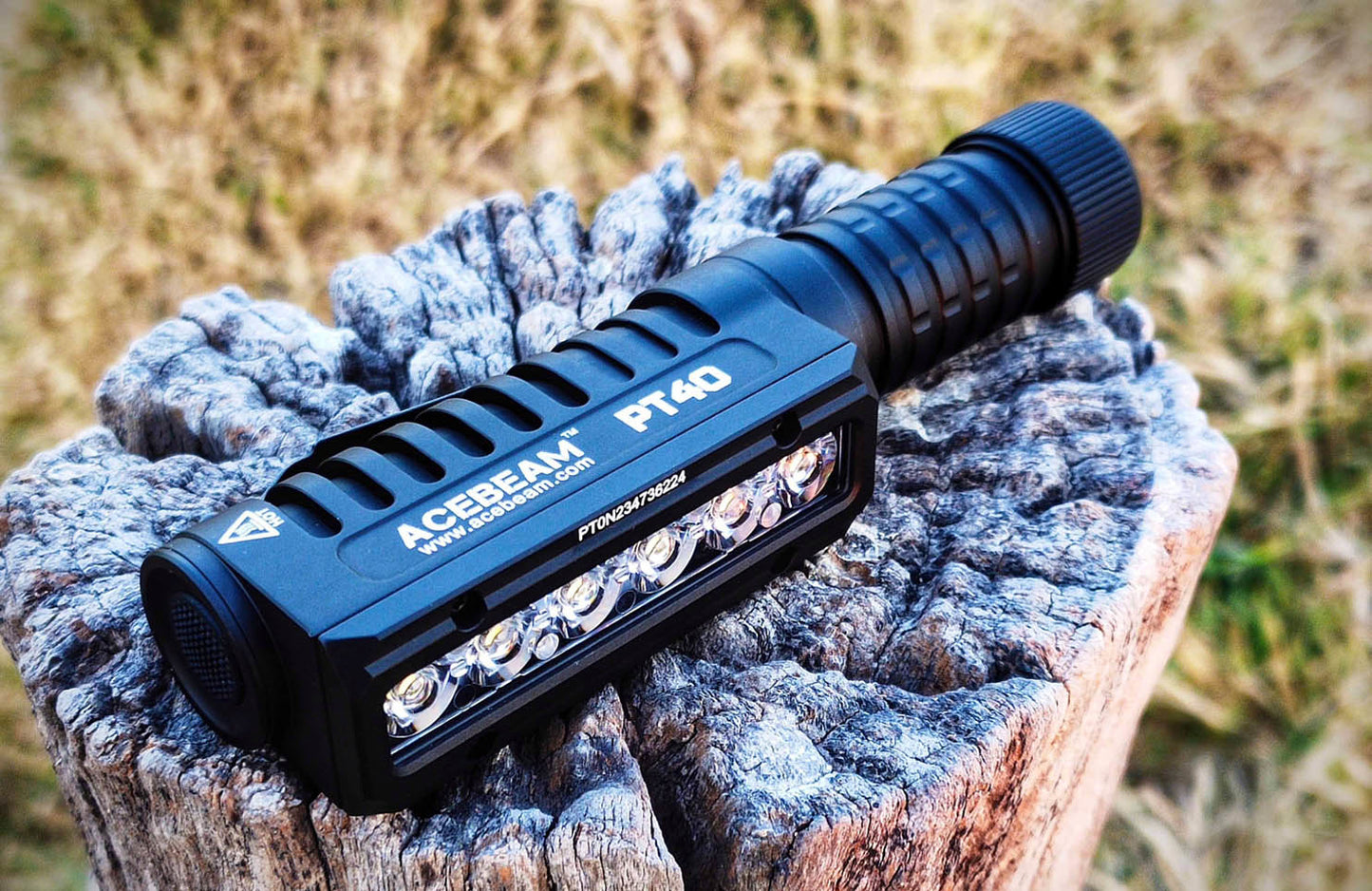 Acebeam PT-40 Multipurpose Work Flashlight & L-shape Headlight - 3000 Lumens