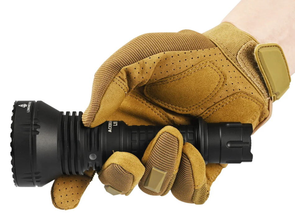 Acebeam L19 2.0 LED Tactical Long-Range Flashlight - 2200 Lumen (NEW)