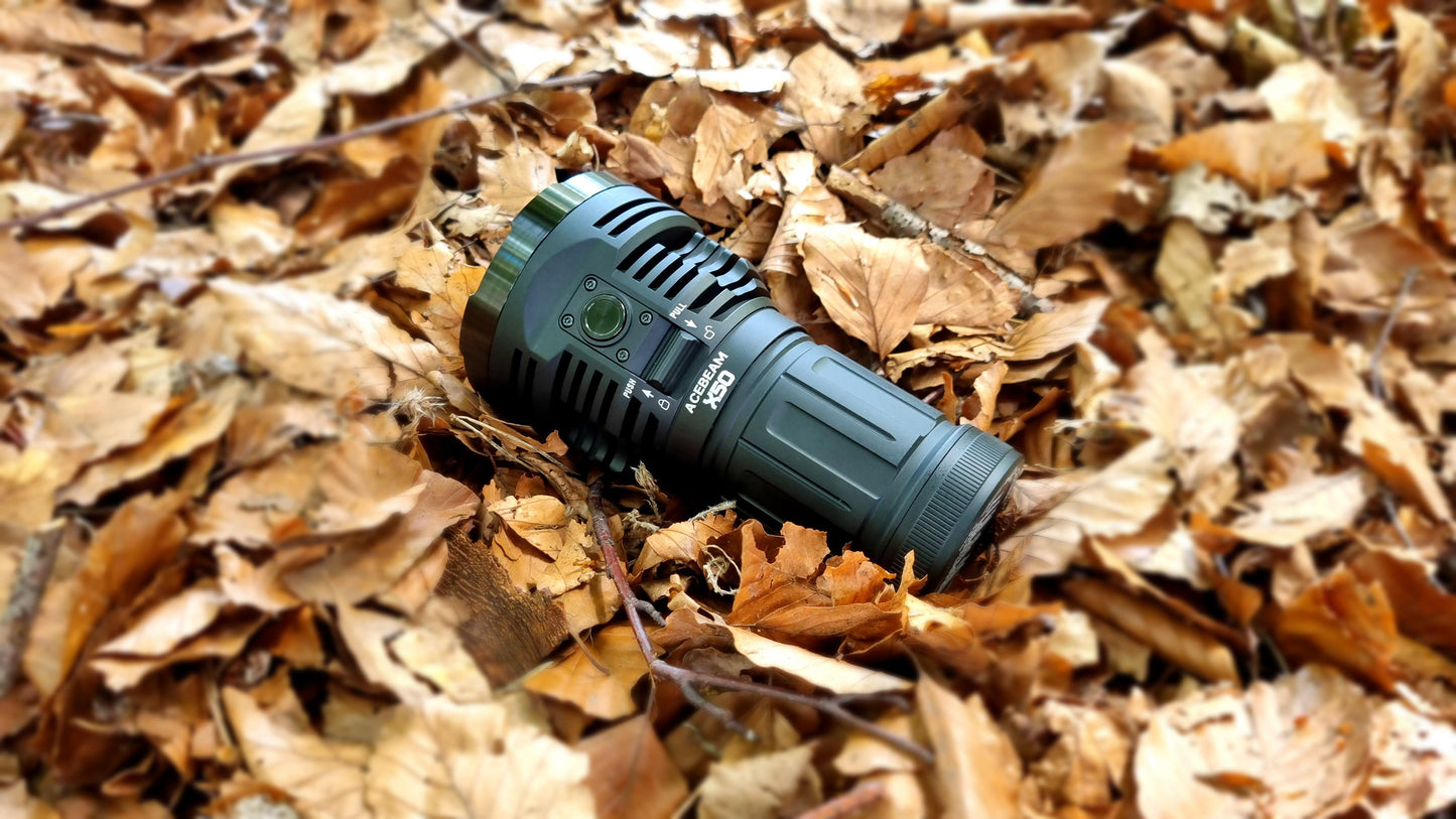 Acebeam X50 2.0 PD Power Bank Flashlight - 45000 Lumen (NEW)