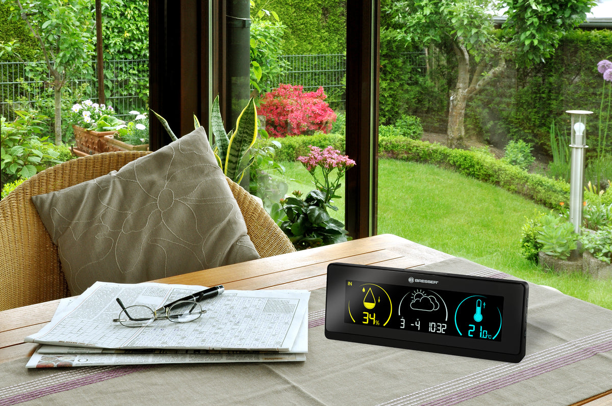 Bresser Colour Weather Station Clima Trend Life-Black