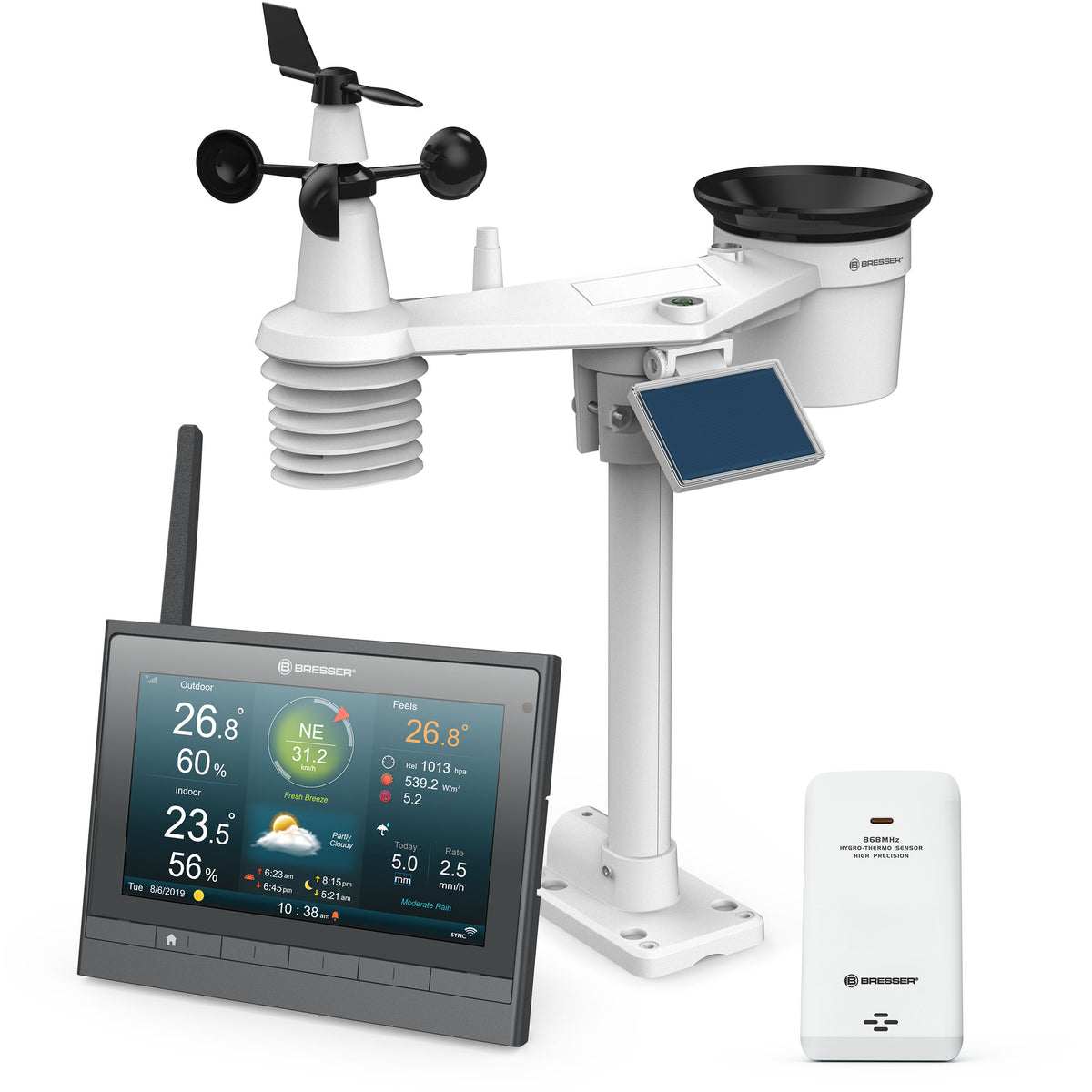 Bresser MeteoChamp 7-In-1 HD Wi-Fi Weather Centre