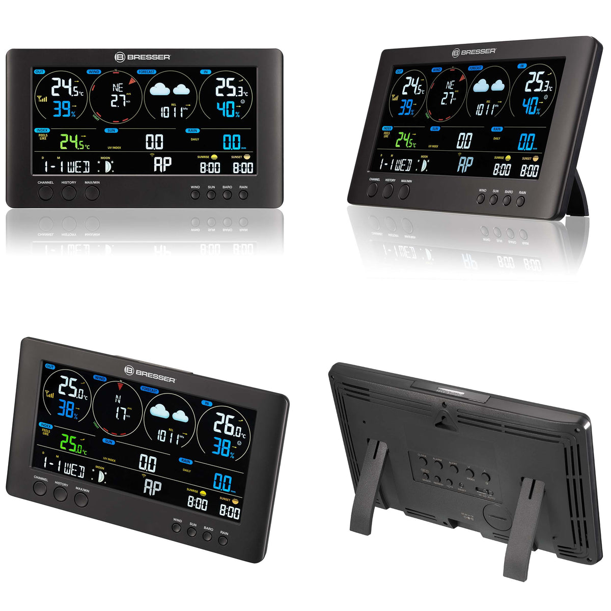 Bresser WIFI Clearview Weather Center 7-in-1 Sensor