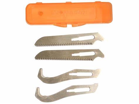 Havalon GUT HOOK/SAW BLADE 2 EA /2 BLADE HLDS in CLAM