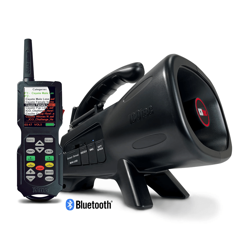 ICOtec Night Stalker+ Professional Programmable Predator Call with Bluetooth