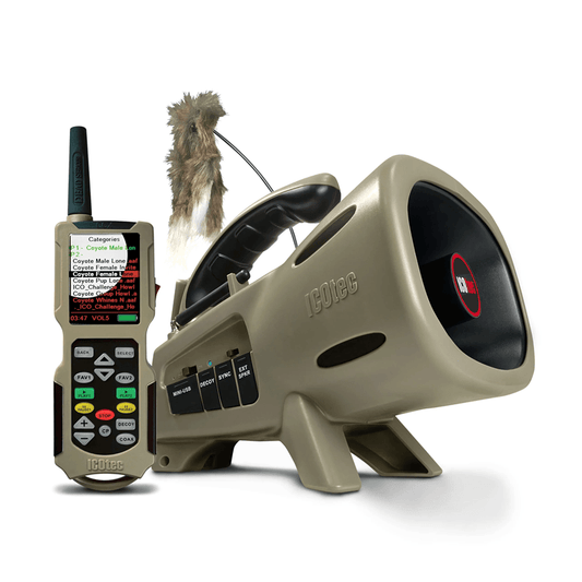 ICOtec Nomad + Programmable Predator Call/Decoy with Bluetooth