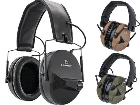 M30 Electronic Earmuffs (Black,tan,green)