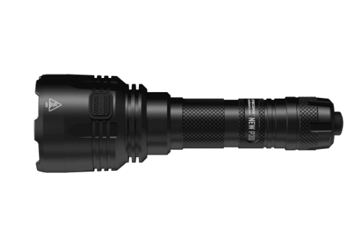 NiteCore P30 Tactical Long Range Hunting Flashlight (1,000 Lumens 618m Beam) + 5000mAh 21700 USB-C Rechargeable Battery
