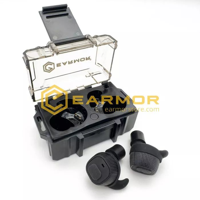 Earmor M20 Electronic Noise Reduction Earplug (Black,Foliage Green,Coyote Brown)