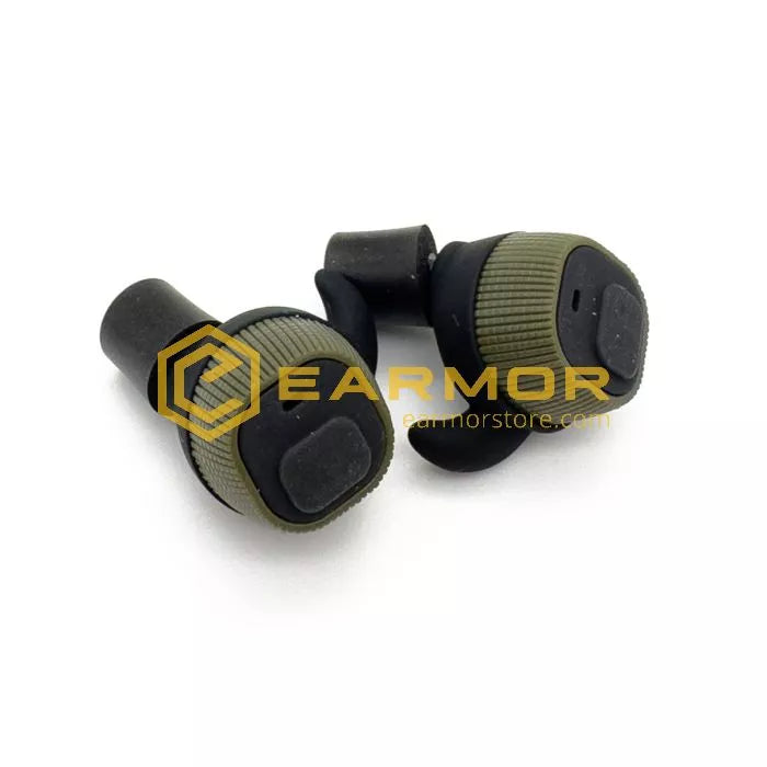 Earmor M20 Electronic Noise Reduction Earplug (Black,Foliage Green,Coyote Brown)