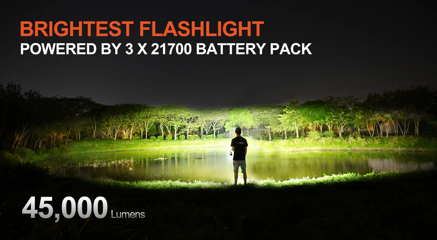 Acebeam X50 2.0 PD Power Bank Flashlight - 45000 Lumen (NEW)