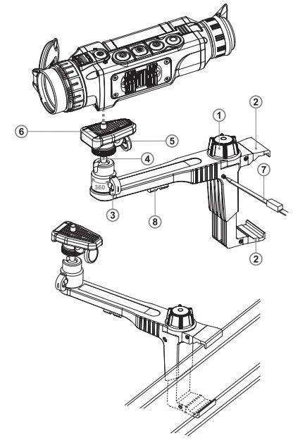 Pulsar Window Frame Mount